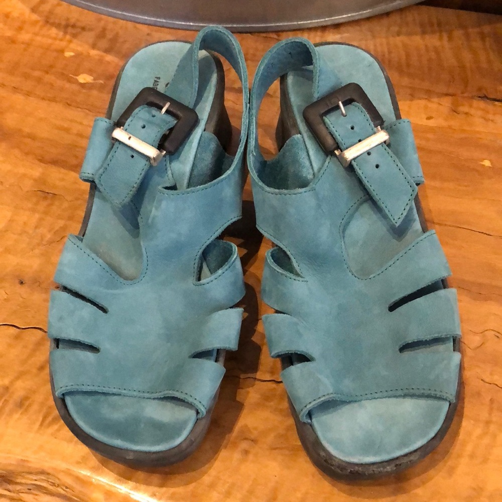 Arche Soft Nubuck Sandals - Picture 1 of 7